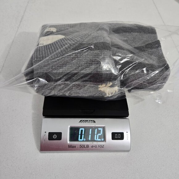 Abercrombie & Fitch Mens Grey Striped Thermal Size M Muscle Fit Long Sleeve Y2K - Picture 10 of 10